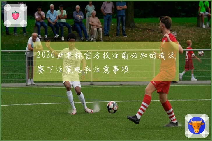 2026世界杯官方投注前必知的淘汰赛下注策略和注意事项
